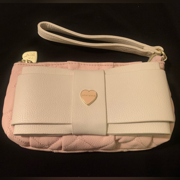 Betsey Johnson Handbags - Betsey Johnson big bow wristlet